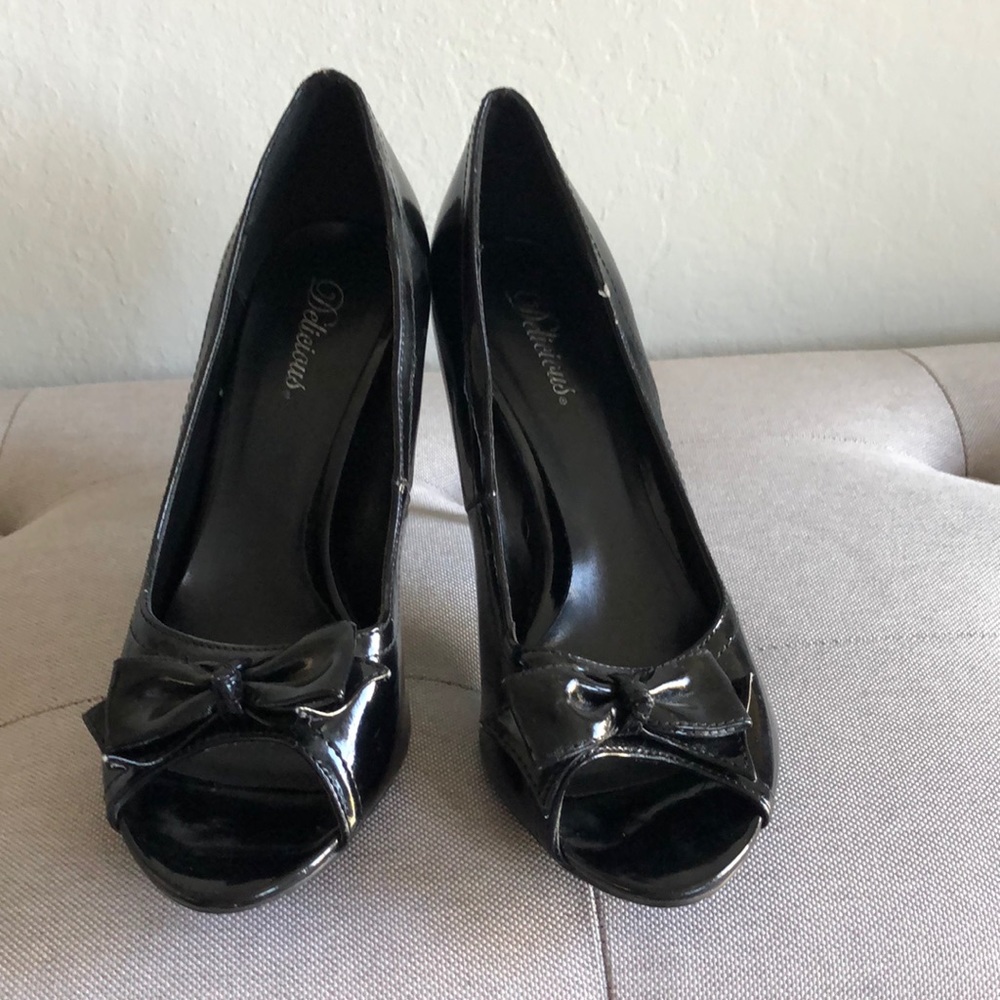 Black heels
